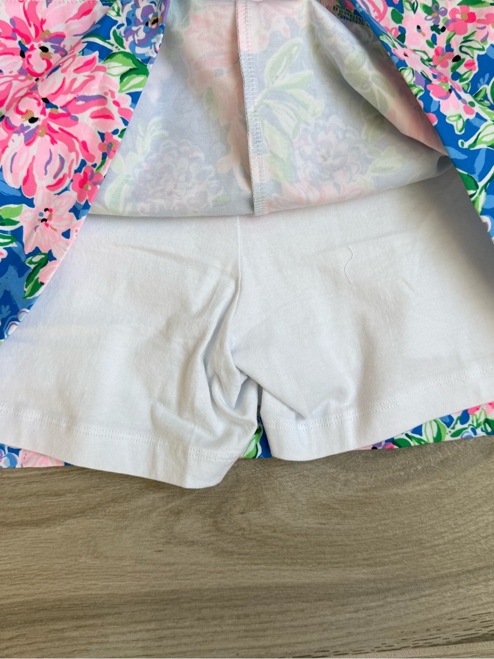 New Lilly Pulitzer Colette Knit Skort Spring In Your Step Floral Womens 8 Golf - Picture 4 of 6